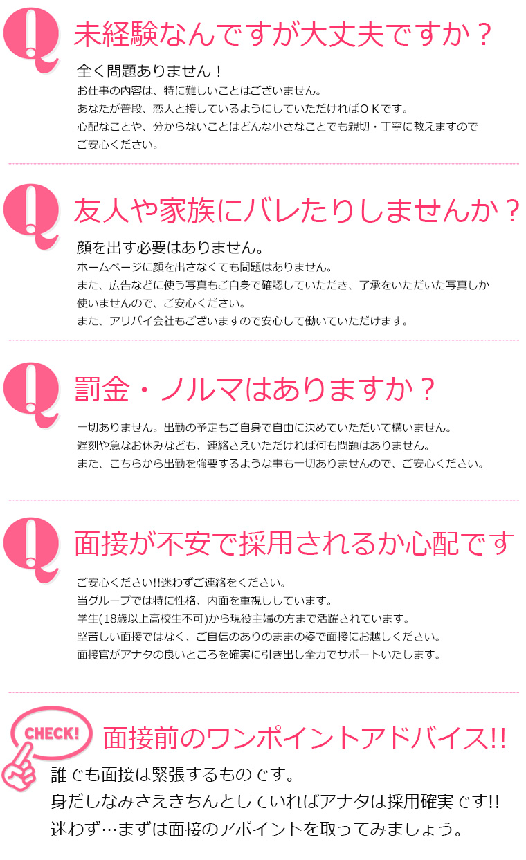 デリヘル倶楽部グループ求人